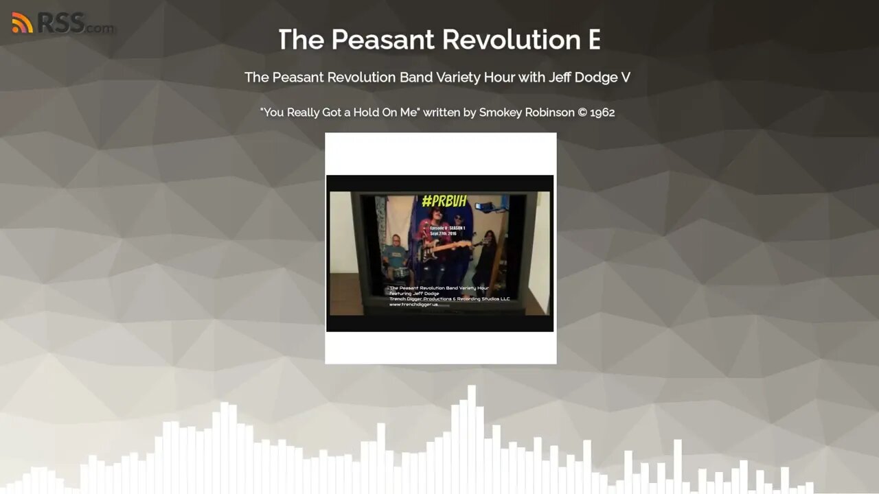 The Peasant Revolution Band Variety Hour with Jeff Dodge V