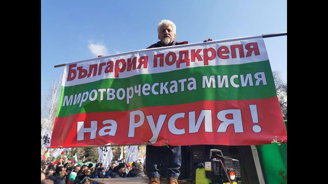 Ordinary Bulgarians support Russia's operation in Ukraine and demand that NATO be expelled