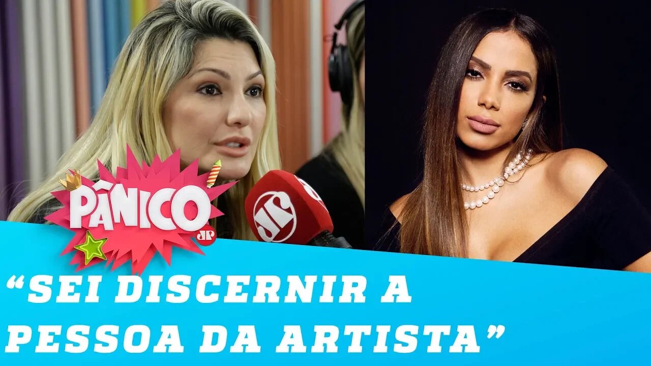 Amo a Anitta, mas não gosto da Larissa, diz Fontenelle