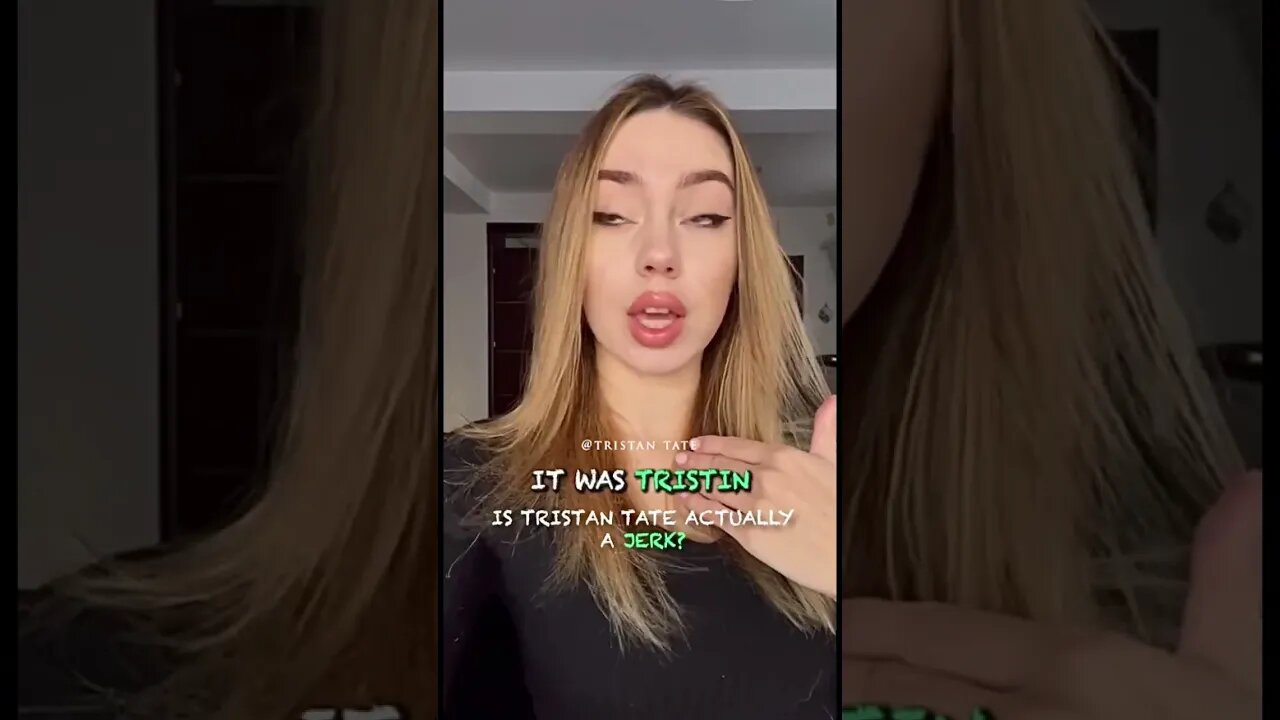 Is Tristan Tate Actually A Jerk? #Shorts