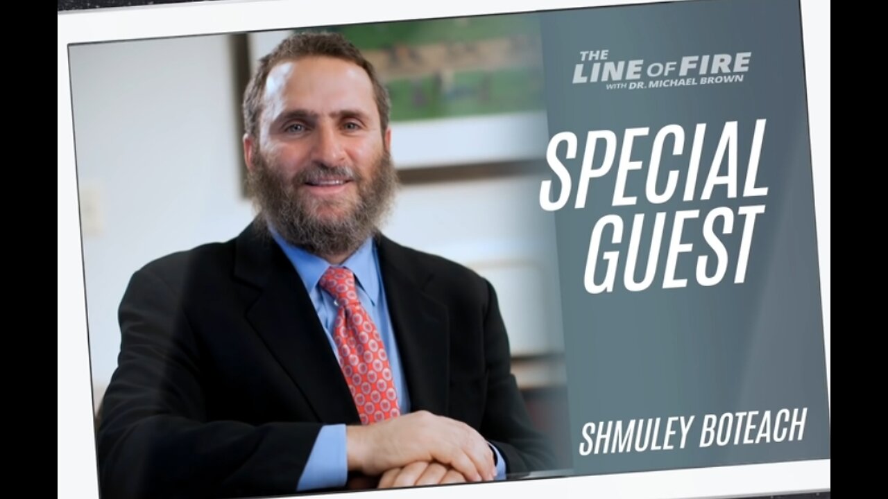 Rabbi BUTTPLUG Shmuley: Demonization Leads to Dead Jews