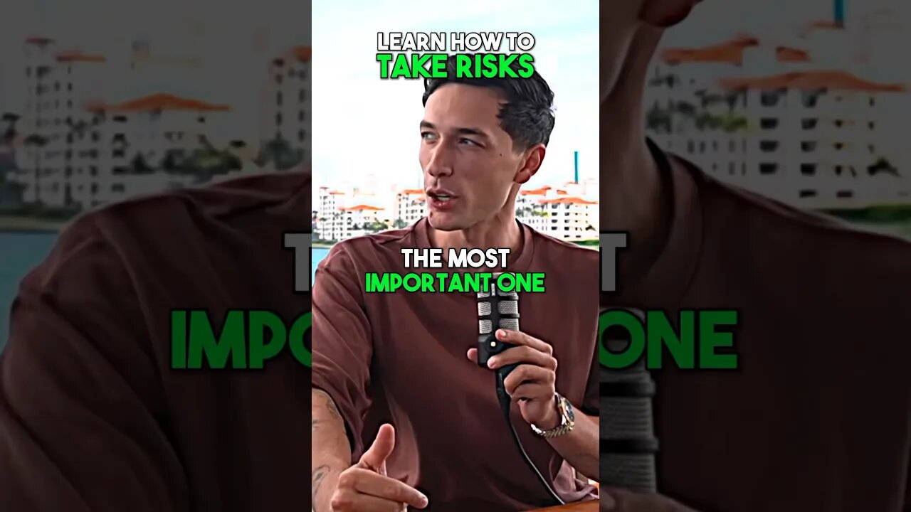 Luke Belmar Teaches you How to take Risks! #shorts
