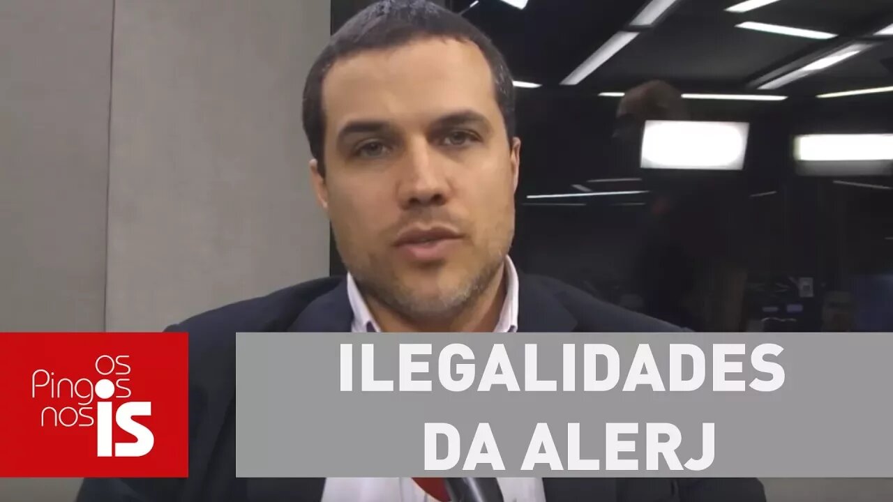 Felipe Moura Brasil comenta ilegalidades da Alerj na sessão que soltou Picciani