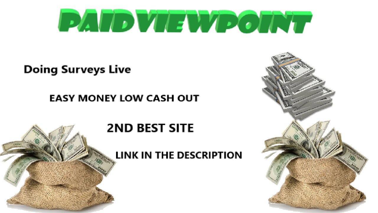 PaidViewPoint How To Complete A Live Survey Easiest Cash Ever!!!!