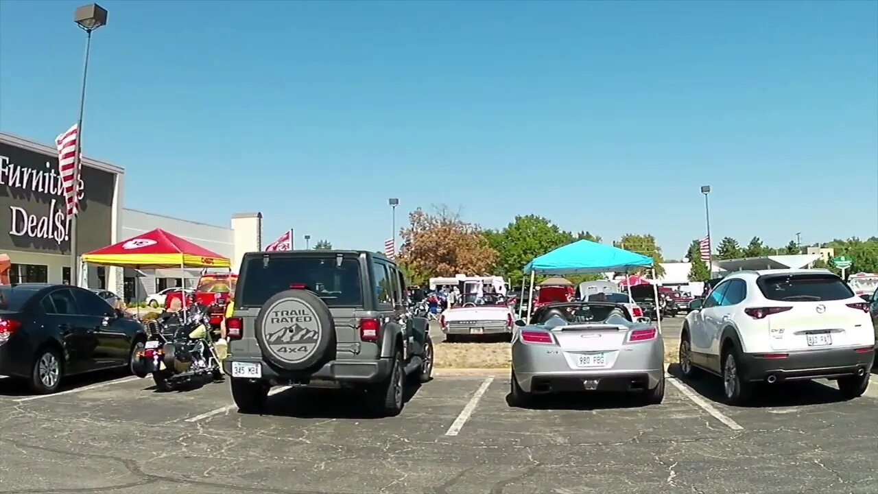 Leaving The Guys & Gears Car Show