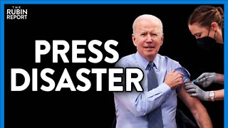 Biden Press Conference Goes Horribly Wrong as He Gets a 4th Vaccine Shot | DM CLIPS | Rubin Report