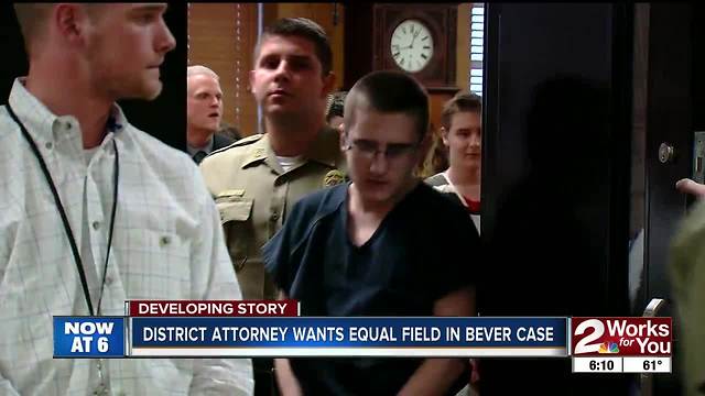 Kunzweiler wants equal playing field in Bever case