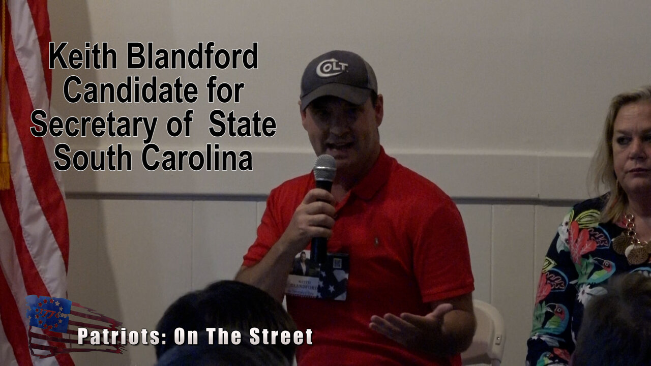 JUNE 7, 2022 KEITH BLANDFORD FOR SOUTH CAROLINA SECRETARY OF STATE