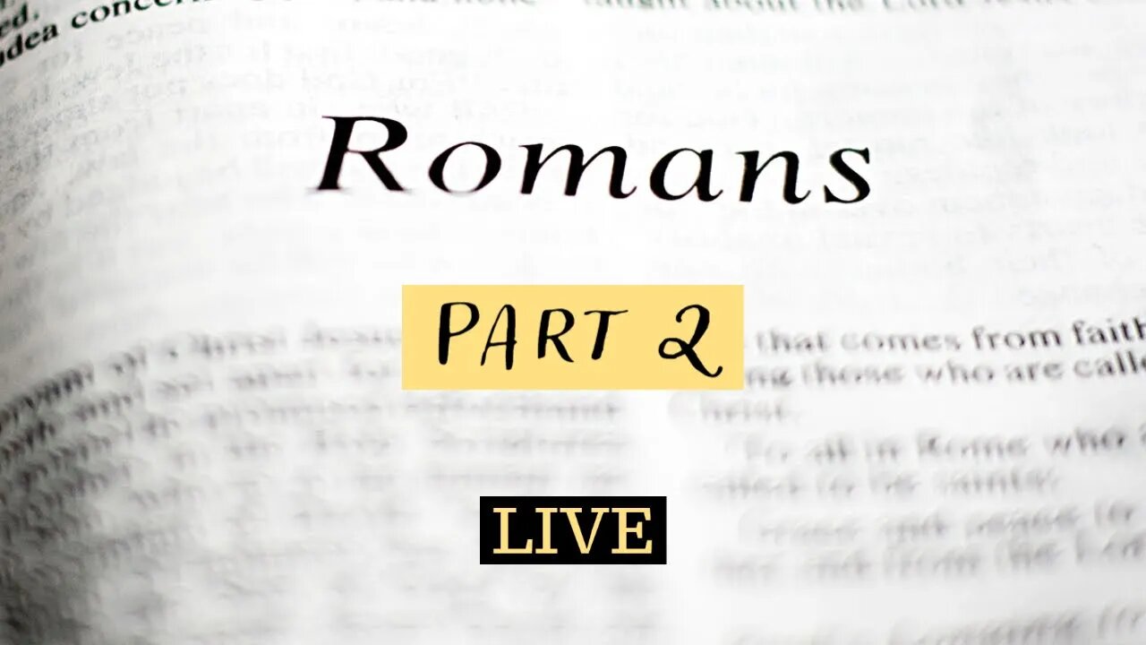 Paul's Conflicting Letter to the Romans - Part 2 - Christopher Enoch