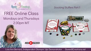 👑 Stampin' Up! Stocking Stuffers part 1