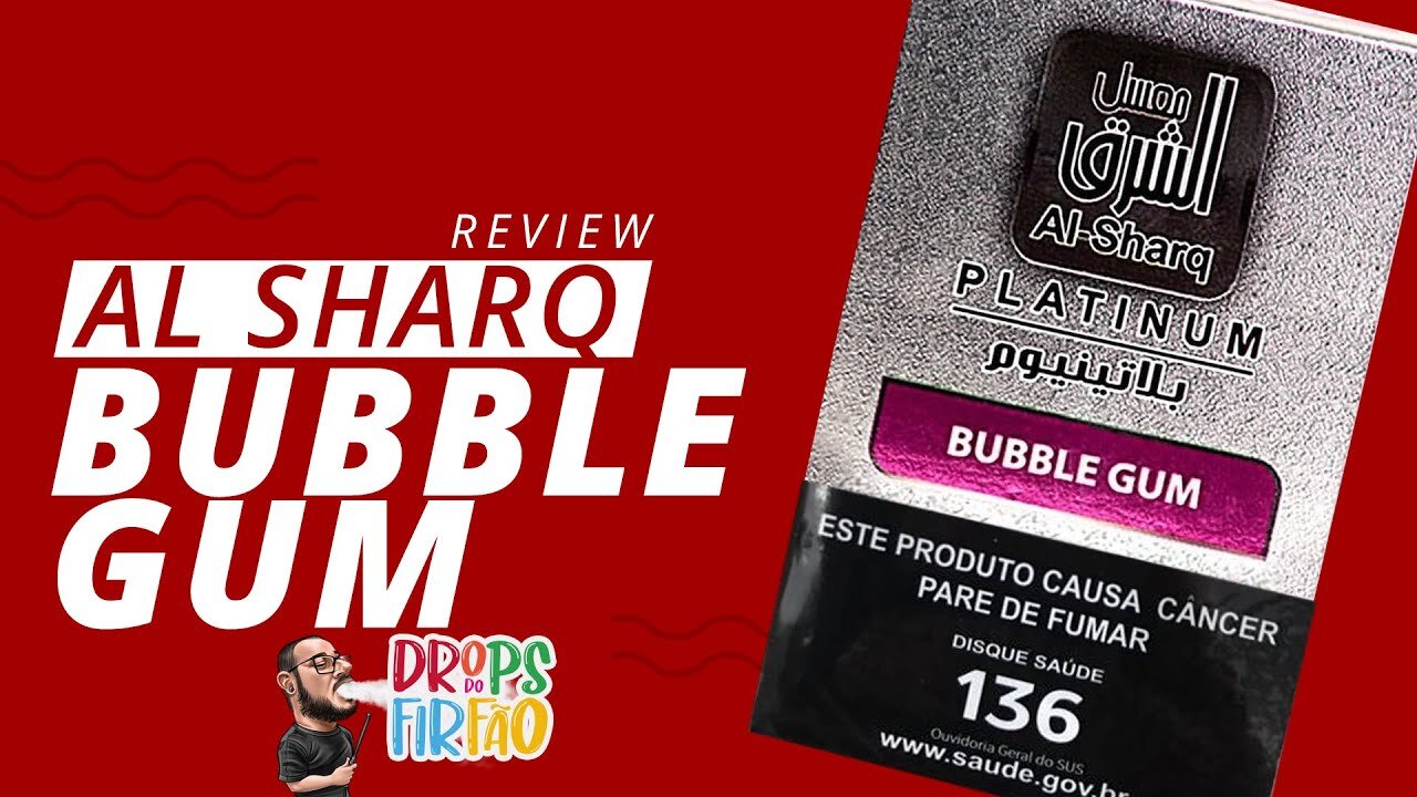 Review Al Sharq Platinum Bubble Gum: Chiclete de Tutti Frutti - Drops do Firfão #15