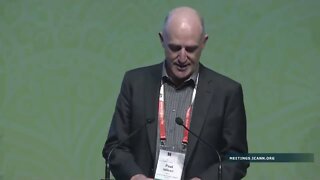 NRO's Paul Wilson at the ICANN57 Opening Ceremony