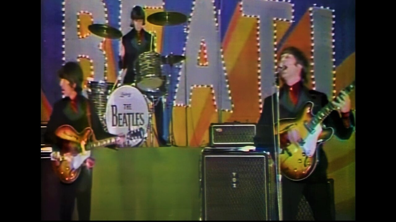 The Beatles - Live In Japan (1st Nippon Budokan Hall show) [color corrected, 60fps, HD]