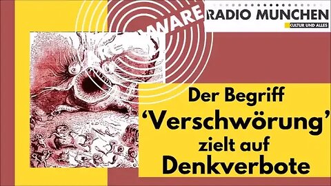 ArchivWare vom 20. September 2021 - Der Begriff Verschwörung zielt auf Denkverbote