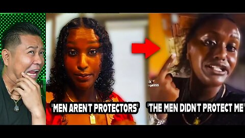 Feminist Breaks Down After Men Didn't Protect Her| AKA Brick Girl, Passport bros OUT!