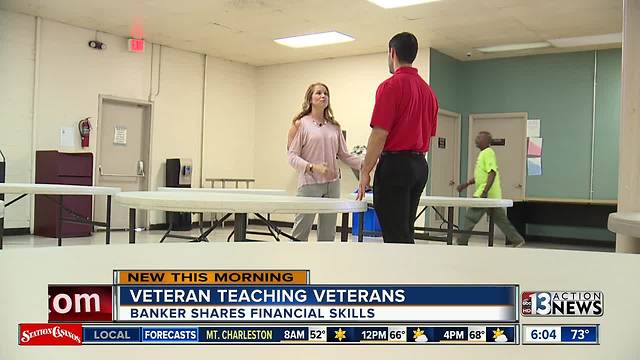 Las Vegas veteran teaching other veterans