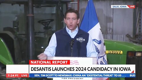 DeSantis tries to bore Iowa crowd to death