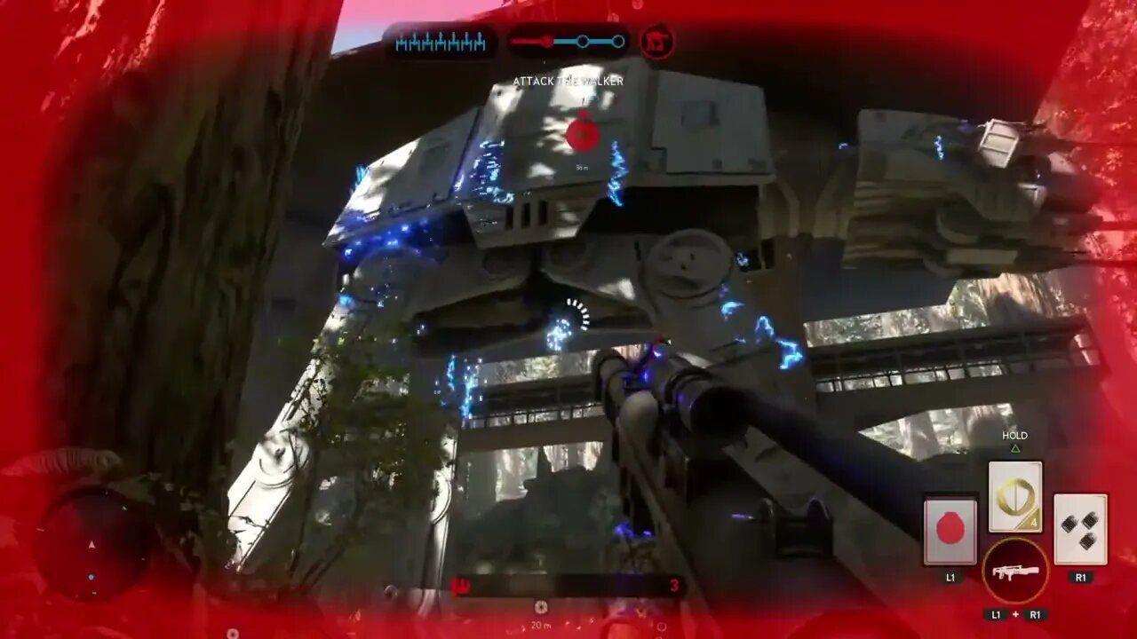 STAR WARS: Battlefront - I take down an AT-AT ...on foot