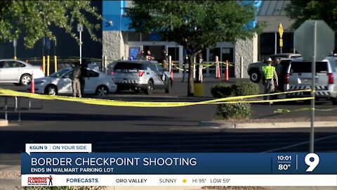 Police chase on I-19 ends in gunfire in Nogales Walmart parking lot