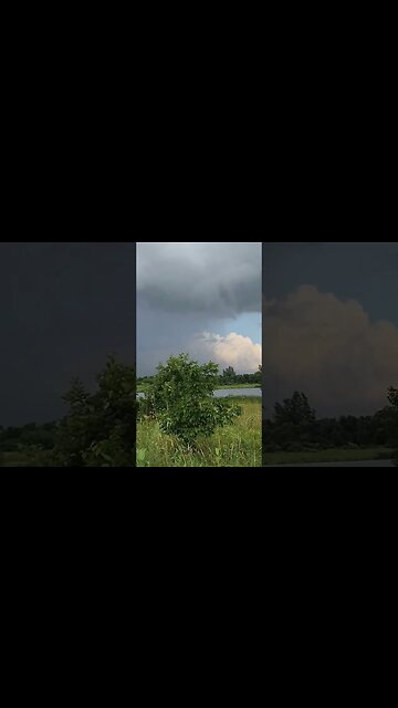 Some SCARY Clouds #shorts