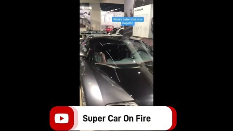 Super Car on Fire Cars Video