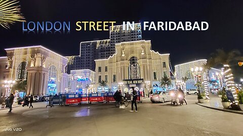 London Street In Faridabad || Rajneesh Jha Vlogs || Vlog #1