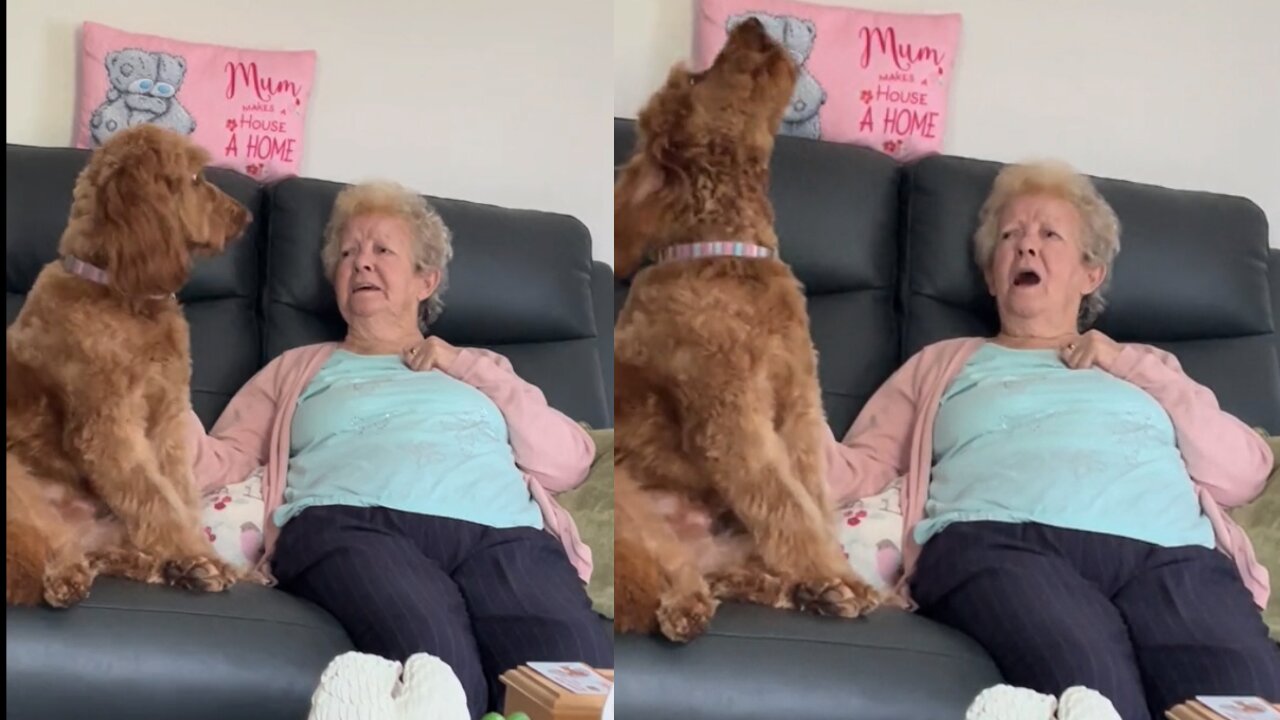 She only sings for her NANA