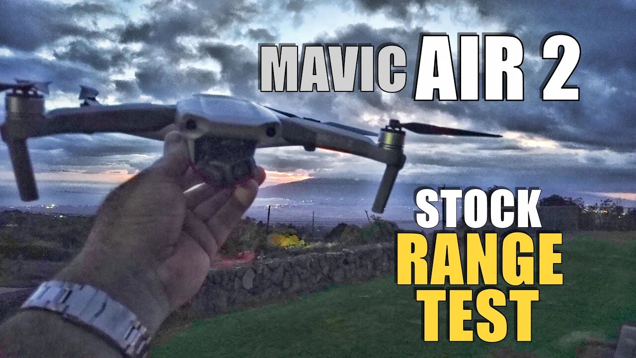 DJI Mavic AIR 2 Range Test - How Far Will it Go? (Flying to 0% Power)