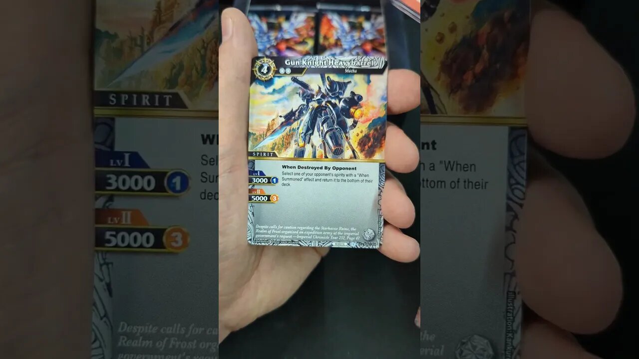 TCG Opening 377 Battle Spirits Saga #shorts