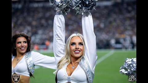 Raiderettes Bombshells 🤍🖤 Las Vegas Raiders NFL Football
