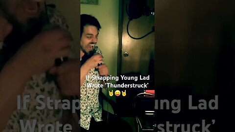 Strapping Young Lad/Thunderstruck #shorts