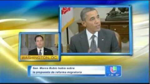Rubio Discute Sus Principios Sobre Inmigración con "Despierta América" en Univision