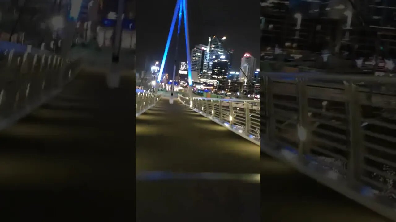 Drawbridge over Viaduct Harbour.