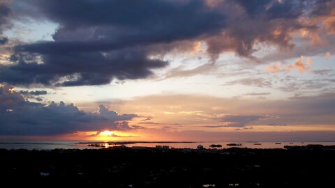 Sunset hyperlapse from DJI Air 2s