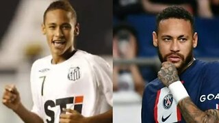 A incrível transformação de Neymar Jr. 😱😱😱