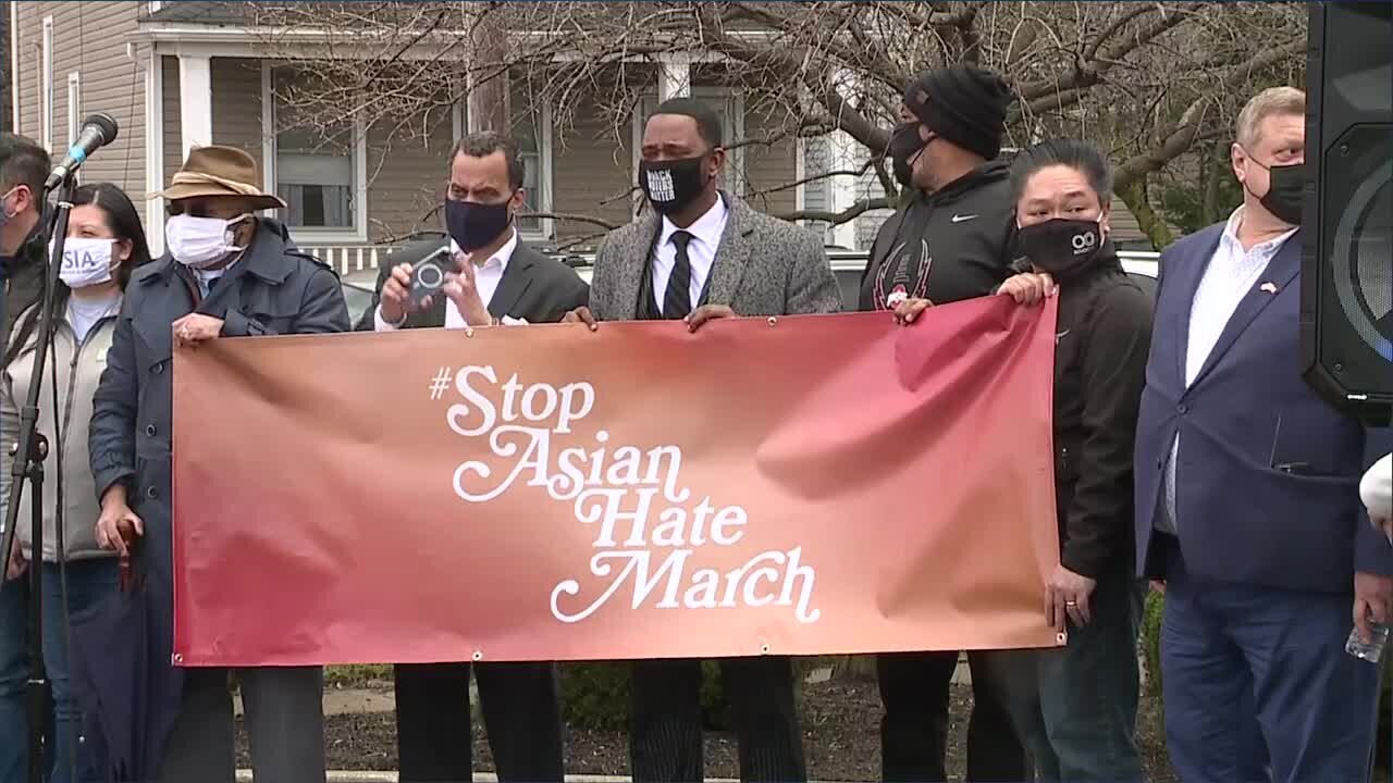 Stop Asian Hate rally, march held in Downtown Cleveland