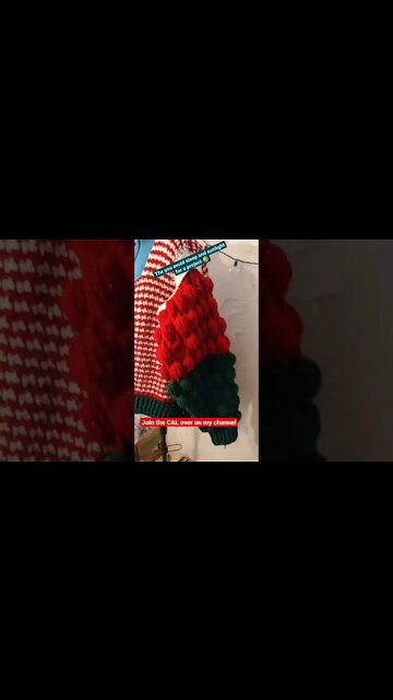 Ugly Christmas Sweater #CAL update #crochet #sweaterdesign