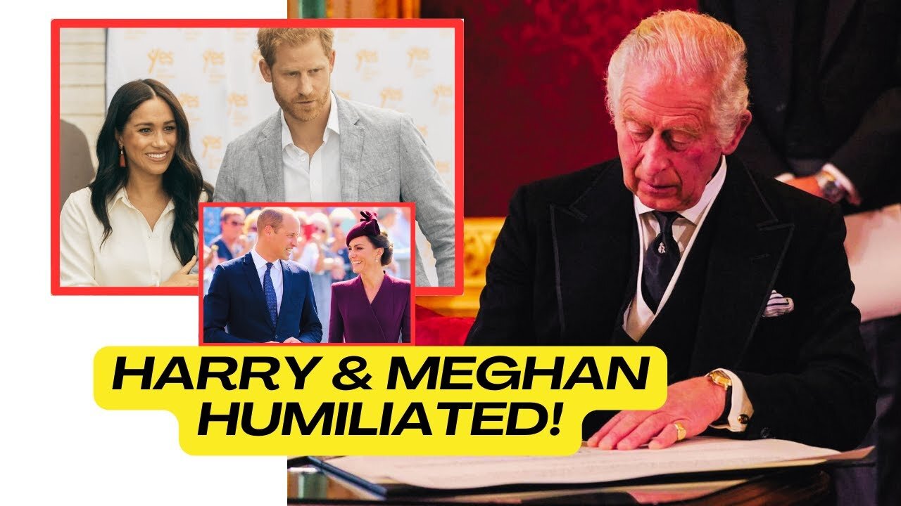 PALACE BRUTAL COUNTER MOVE! PALACE'S DOCUMENTARY BAN LEAVES MEGHAN AND HARRY OUT IN THE COLD.