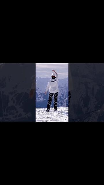 Beautiful Chinese Girl Enjoys The Winter Wonder Land