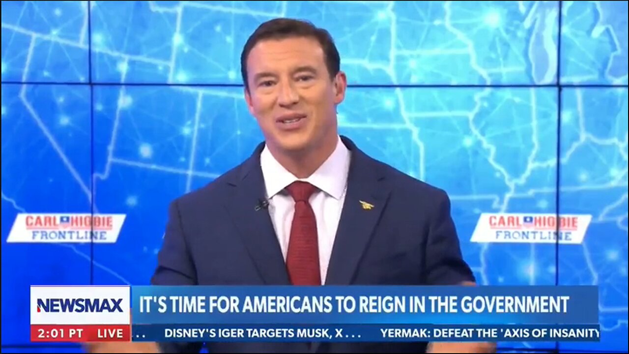 Carl Higbie - "If it were up to me, I'd hand pink slips to 95% of the federal government"