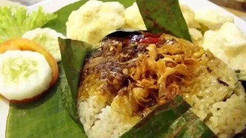 NASI BAKAR NO 1 FAMOUS FOOD AT INDONESIA