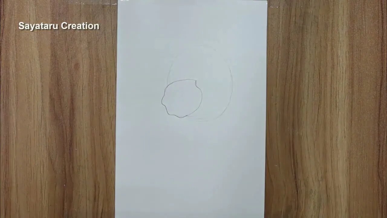 How to draw a hibiscus flower step by step pencil sketch