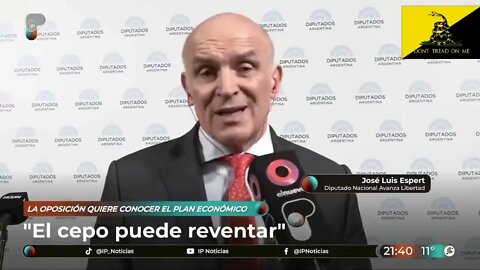 Diputado José Luis Espert en canal IP Noticias Sesión de Diputados