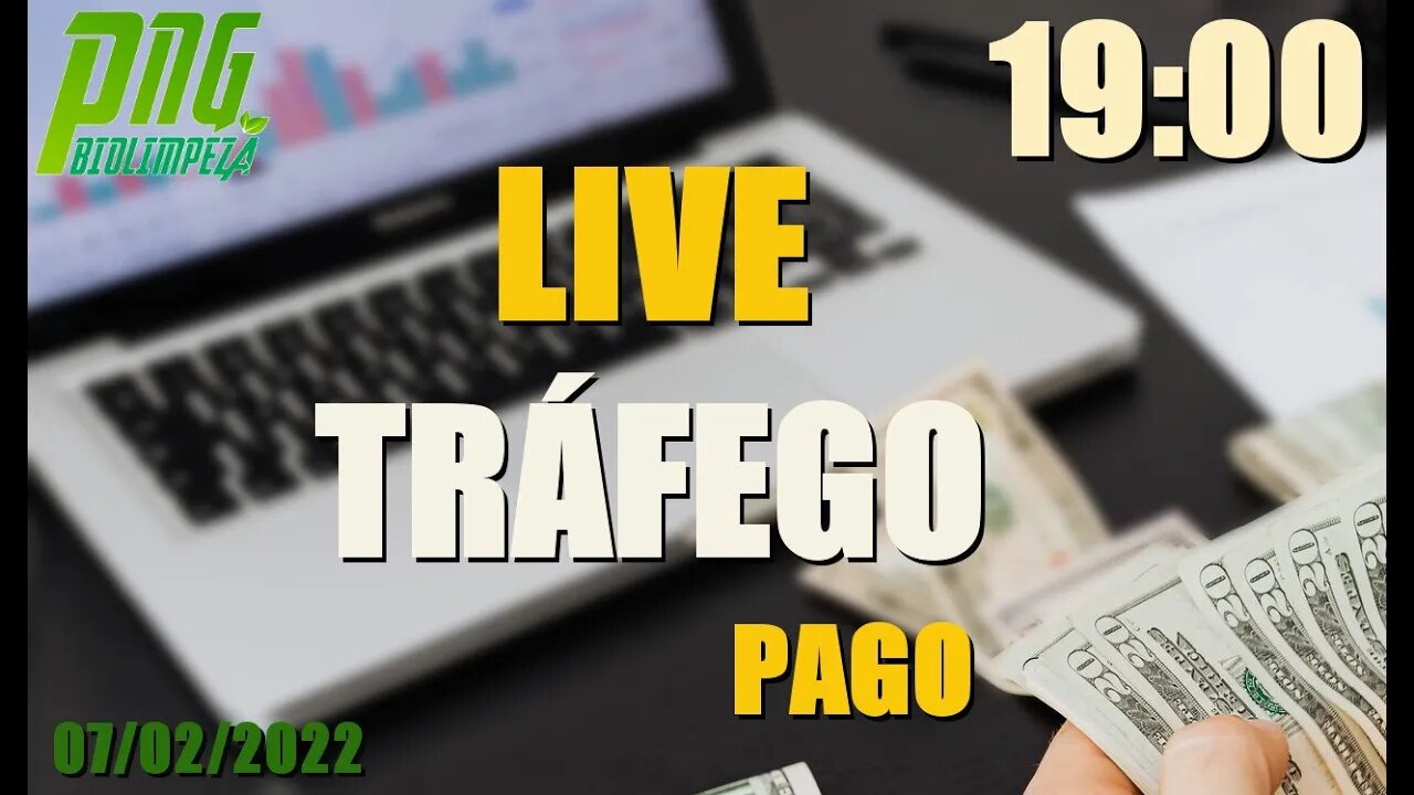 Live - Tráfego Pago na Limpeza de Estofados - PNG Biolimpeza