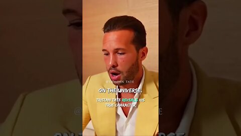 Tristan Tate Reveals His True Character #Shorts