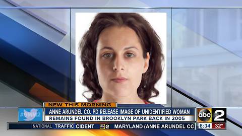 Police trying to identify woman found dead in 2005