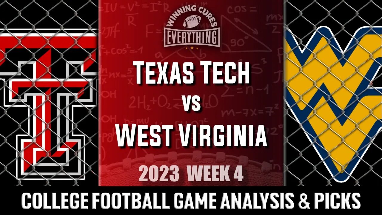 Texas Tech vs West Virginia Picks & Prediction Against the Spread 2023 College Football Analysis