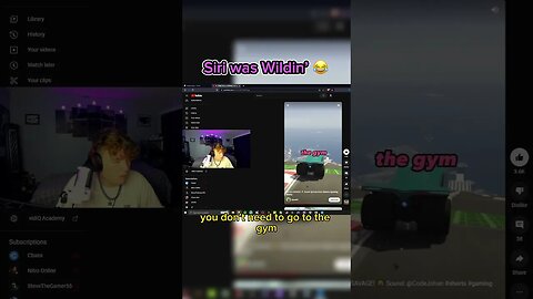 Siri with the yo mama jokes 😂 #foryou #viral #motivational #twitchclips