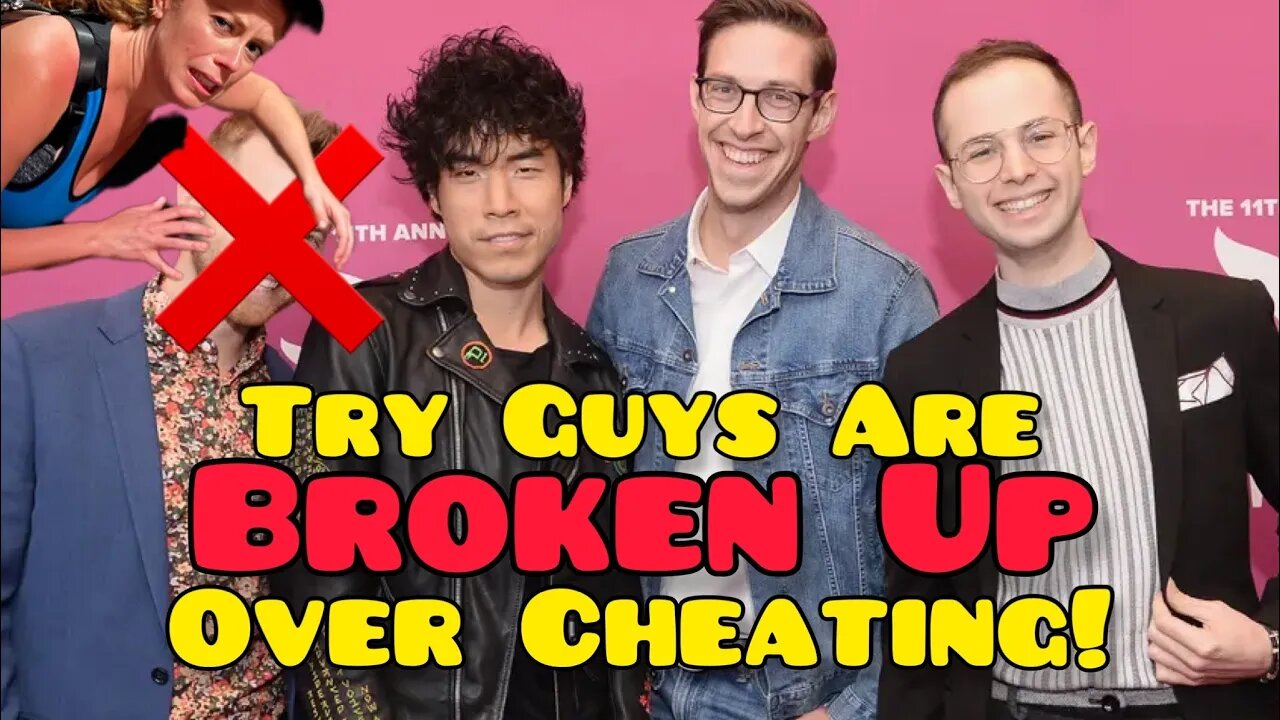 Try Guys Get BROKEN UP Over CHEATING! Chrissie Mayr in the Morning! Pop Culture News!