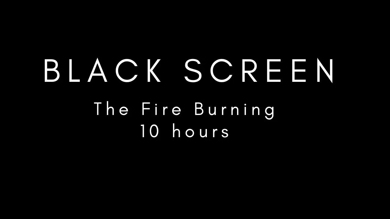 Amazing Fire Sounds | For Relaxing, Focus or Sleep | White Noise 10 Hours